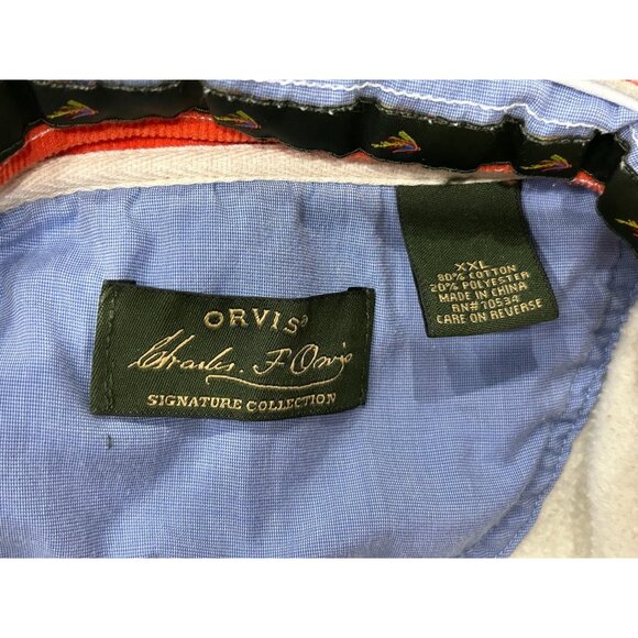 Orvis Snap Quarter Zip Pullover Sweatshirt Oatmeal Heather Sz XXL Relaxed Staple - Picture 6 of 10